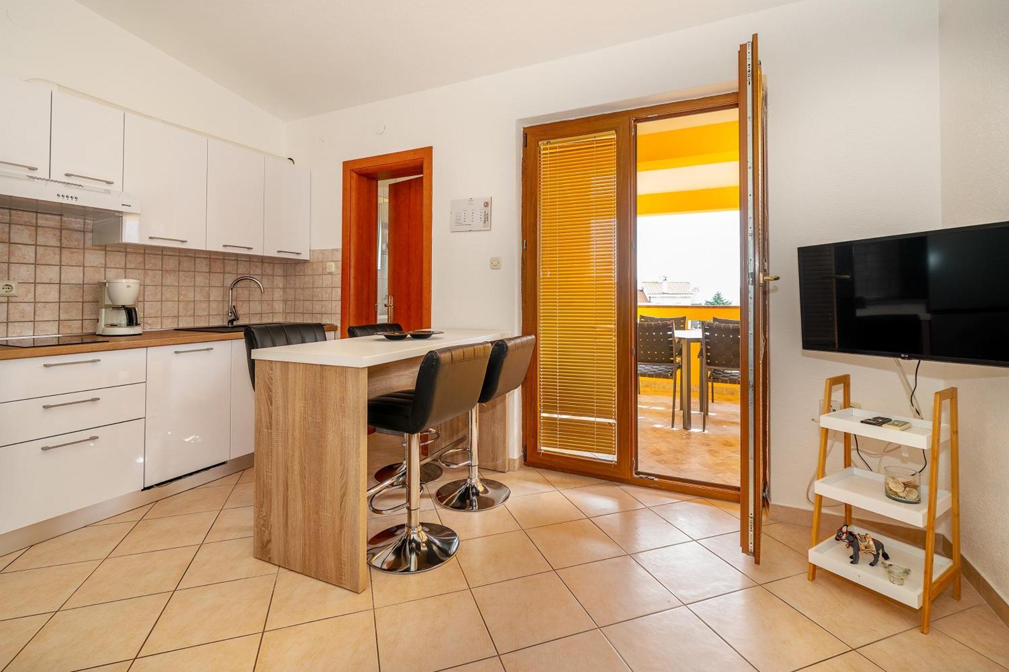 באסקה Apartments Dujmovic With Terrace מראה חיצוני תמונה